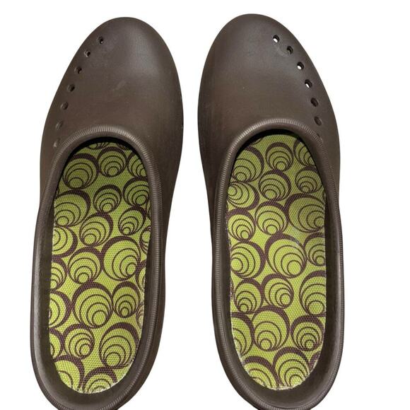 Crocs Tully Espresso Brown Clogs Womens Sz 11 Slip On Comfort Shoes Nurse Casual - Picture 4 of 14